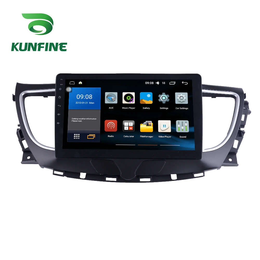Восьмиядерный 1024*600 Android 8 1 автомобильный DVD GPS навигационный плеер Deckless стерео для