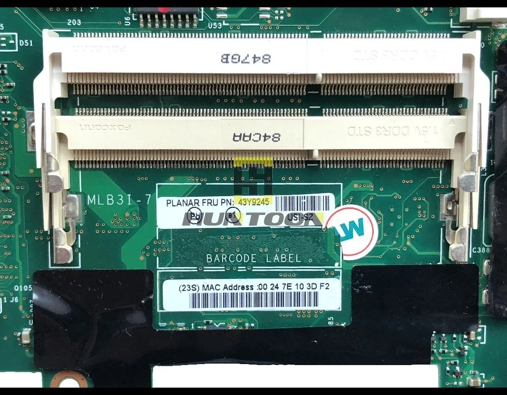 Genuine FRU:43Y9245 For Lenovo IBM Thinkpad T400 System Motherboard GM45 DDR3 100% Fully Tested&ampHigh quality | Компьютеры и офис