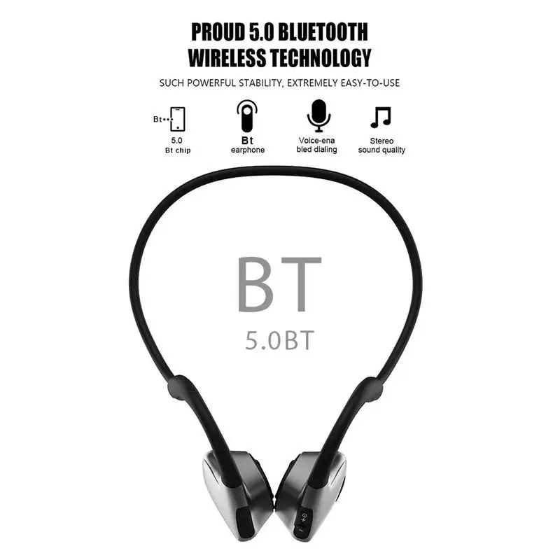 Bluetooth наушники для S. Wear Z8 Беспроводные с костной проводимостью спорта на открытом