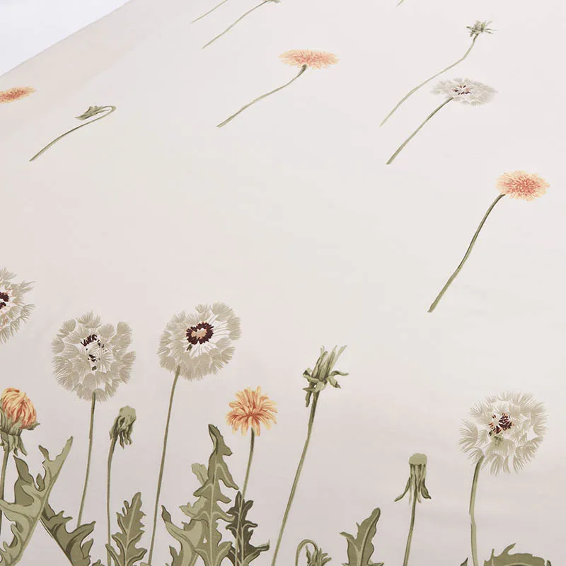 

1Pcs Flower Grid Striped Bed Fitted Polyster Sheet Flat Sheet Printed Plant Soft Comfortable Flat Sheet Home Bedding Product18