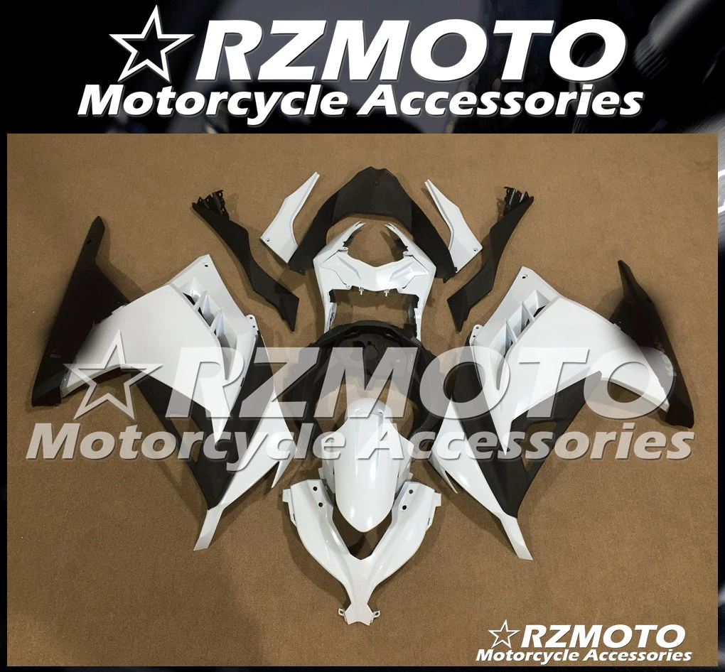 ABS обтекатель кузова комплект пригодный для Kawasaki Ninja300R 13 14 15 16 17 Ninja250R EX250 EX300 2013 2014