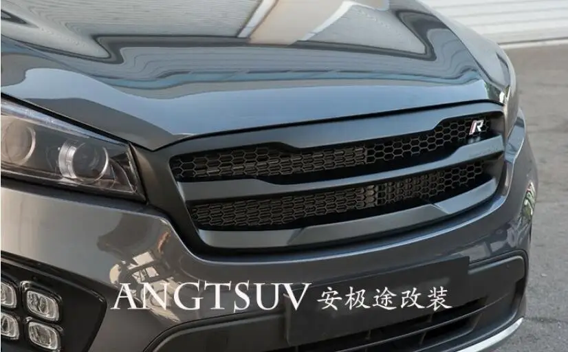 Автомобильная гоночная решетка для KIA Sorento R 2015 2016 2017 2018 гриль радиатора передняя