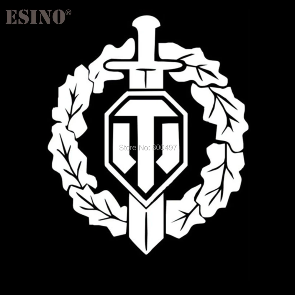 10 x New World of Tanks декоративные светоотражающие Творческий Авто Наклейка с