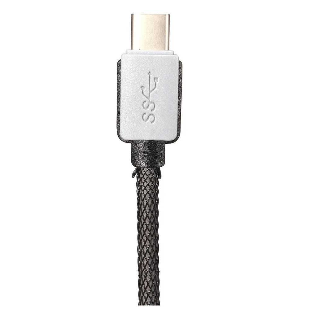 2х USB-C 3 0 адаптер Соединительный кабель для передачи данных 15 см черный |