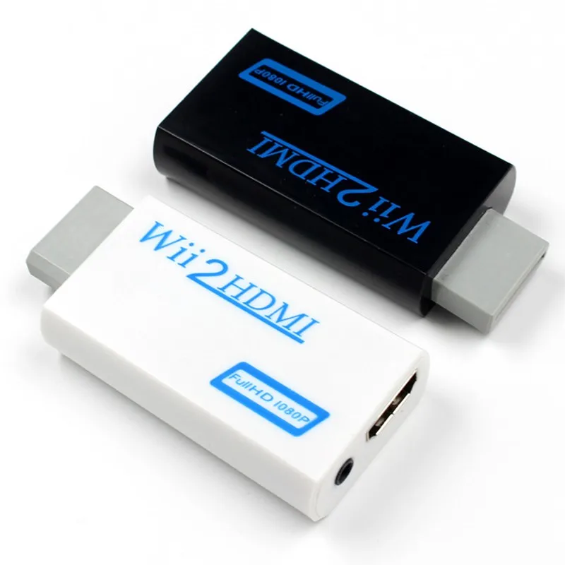 Портативный адаптер Wii HDMI с поддержкой конвертера FullHD 720P 1080P 3 5 мм аудио Wii2HDMI для