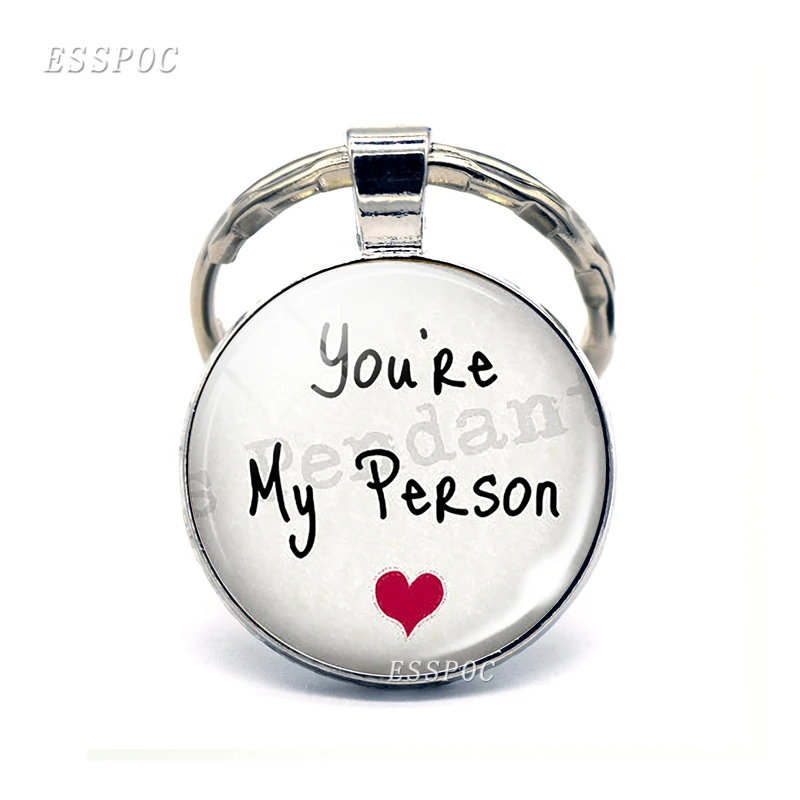 Лидер продаж брелок со смешной подругой подарок для сестер стеклянный кабошон