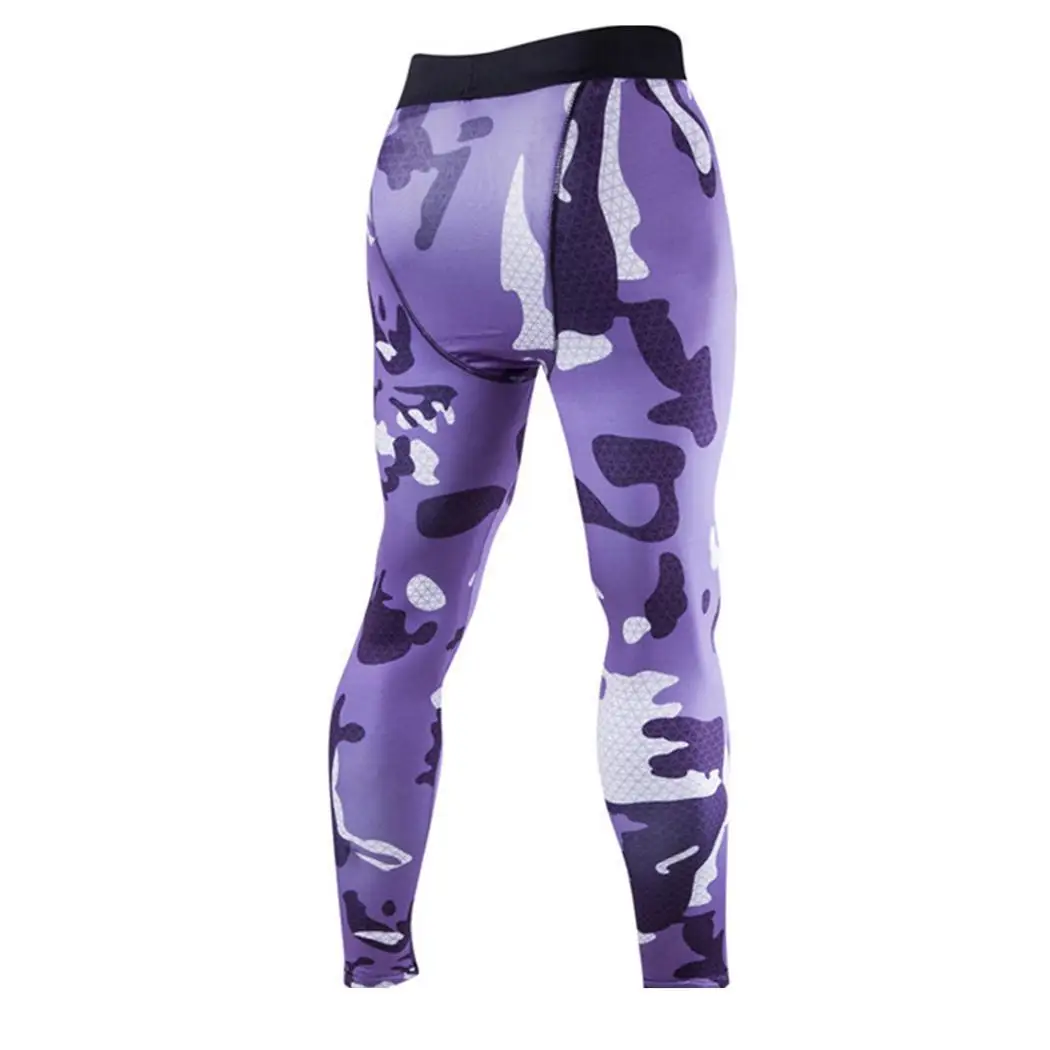 Мужские эластичные спортивные Леггинсы для фитнеса обтягивающие штаны бега