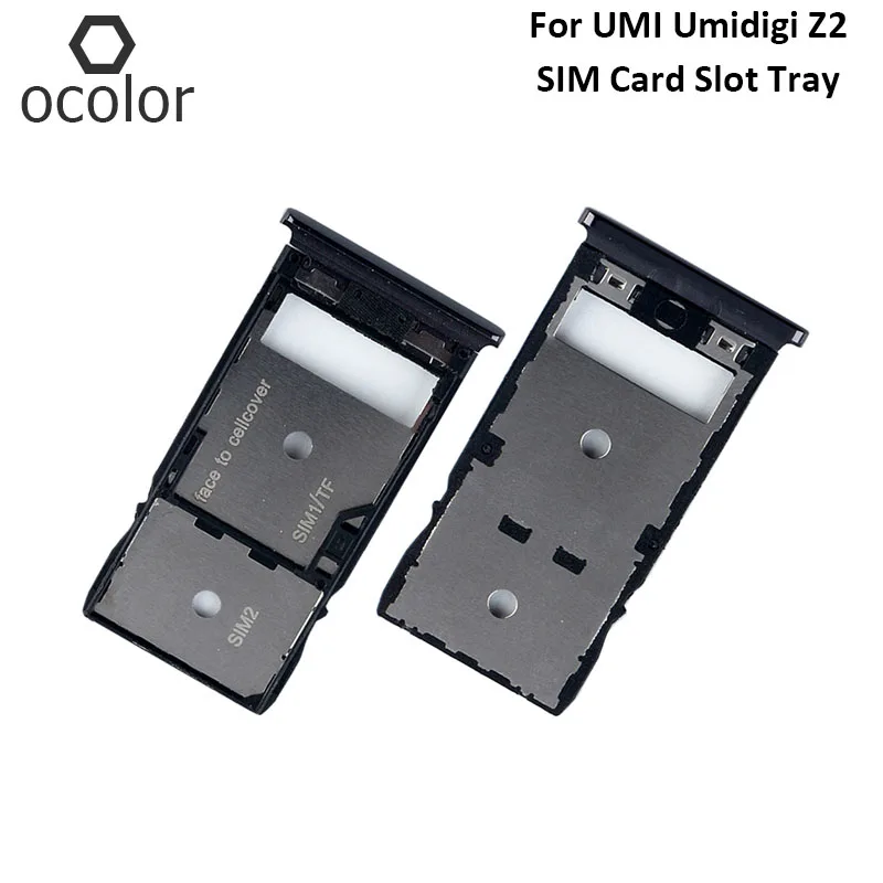 Ocolor для UMI Umidigi Z2 лоток со слотом сим-карты Запасные части SIM держатель карт