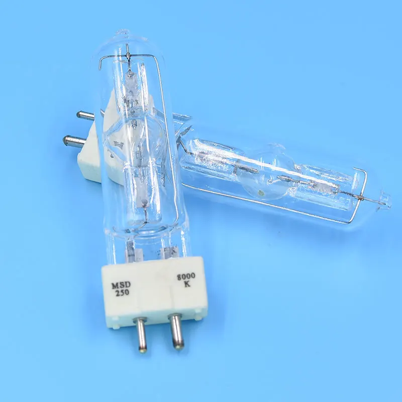 MSD 250/2 MSD250W Вт 90 вольт GY9.5 MSR лампы NSD 250 W 8000 K Металлогалогенная лампа перемещение
