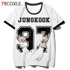 Футболка Jungkook в стиле K-POP Мужская, уличная одежда в стиле Харадзюку, школьная одежда в стиле хип-хоп, смешная, F4434, 2019