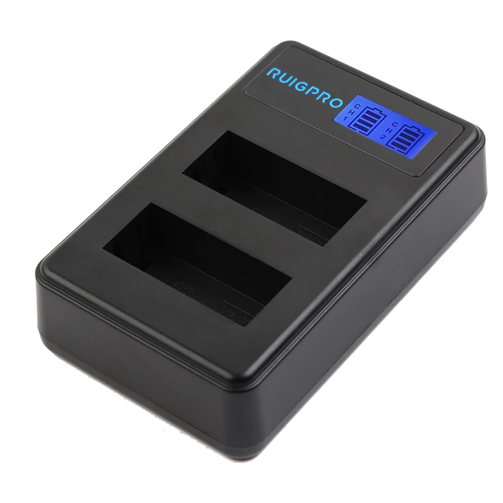 RuigPro 1200 mAh LPE17 LP E17 Батарея + LCD Dual charger для Canon EOS 200D M3 M6 750D 760D T6i T6s 800D 8000D поцелуй X8i