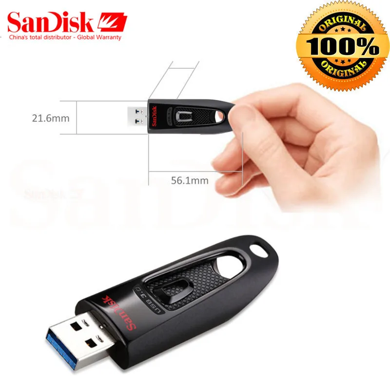 SanDisk CZ48 usb флеш-карта памяти 64 Гб 128 ГБ накопитель 3 0 Флешка 32 высокоскоростная |