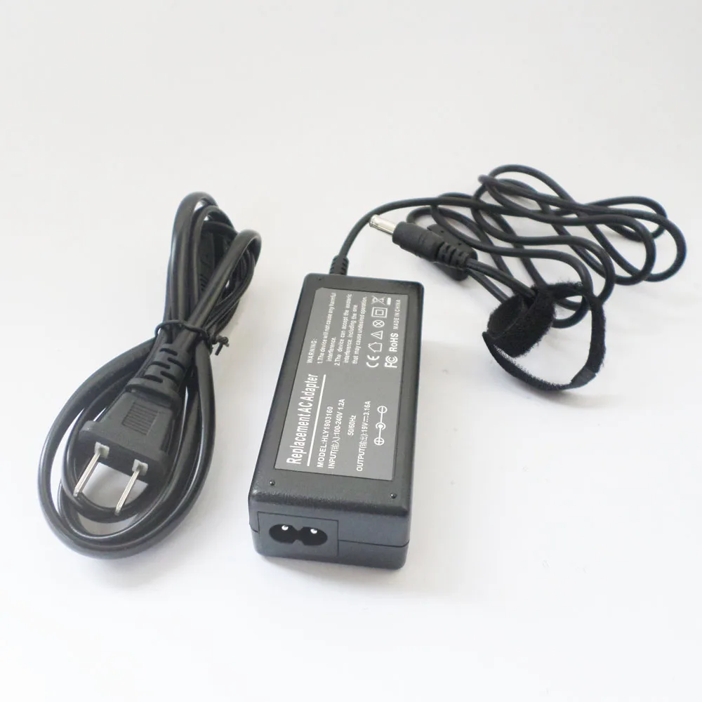 

19V 3.16A AC Adapter For Samsung NP-SF311 NP-SF410 NP-SF411 NP-RC410 NP-RC420 NP-RC425 Laptop Battery Charger Power Supply Cord