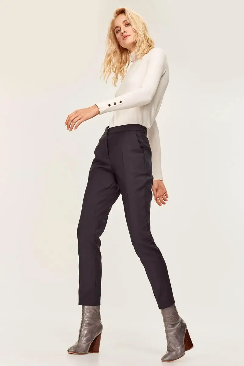 Trendyol Navy Beli Wheel Pants TOFAW19TR0034|Брюки| |