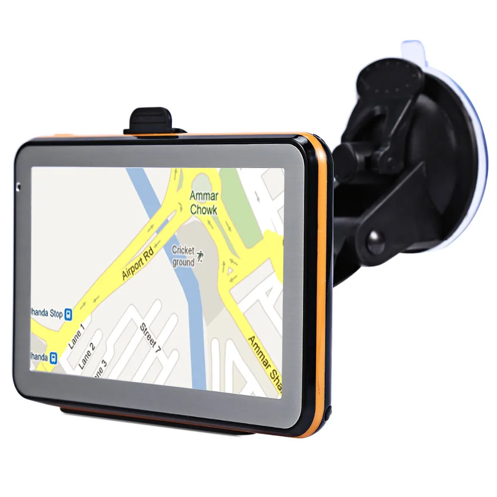 5 дюймов сенсорный HD Автомобильный gps навигатор FM радио Европа карта USB TF Sat Nav