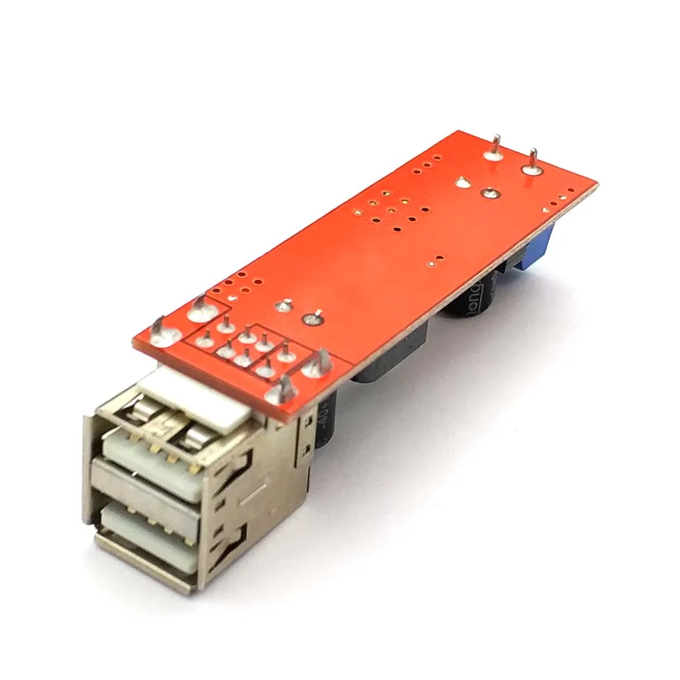 DC 6 в-40 в до 5 В 3A двойной USB-преобразователь для автомобильного зарядного