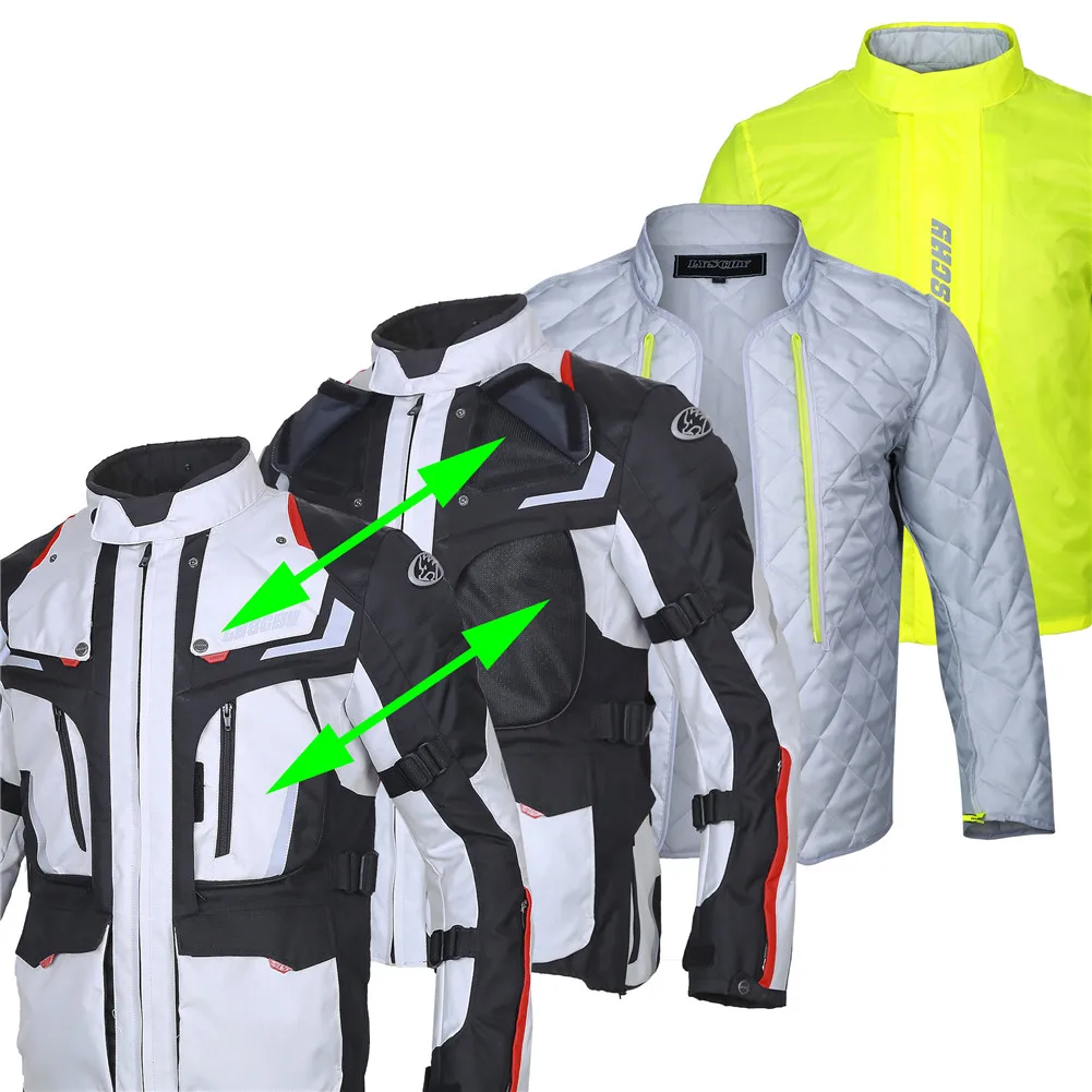 LYSCHY Водонепроницаемая мотоциклетная куртка для верховой езды мужская костюм