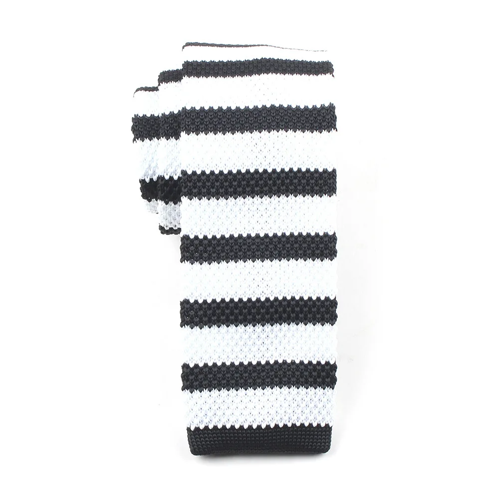 Mantieqingway Knit Knitted Ties for Mens Business Suit Necktie Solid Color Skinny Men's Woven Gravatas Slim Cravats Neck Tie |