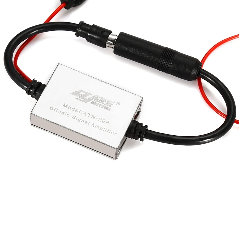 Cheyoule Ant - 208 V5 Radio Signal Amplifier Car Antenna Booster 25Db Gain Metal Case | Автомобили и мотоциклы