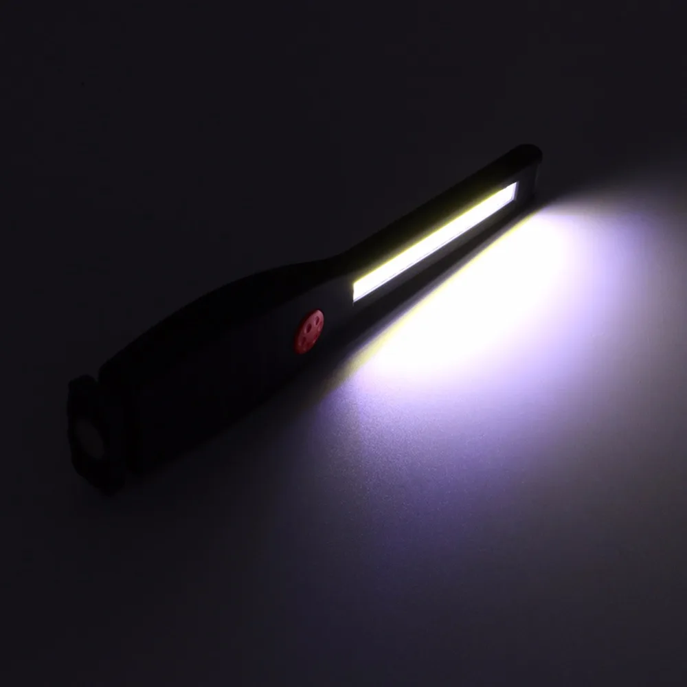 CLAITE освещение на батарейках COB LED 2 режима портативный фонарик для кемпинга
