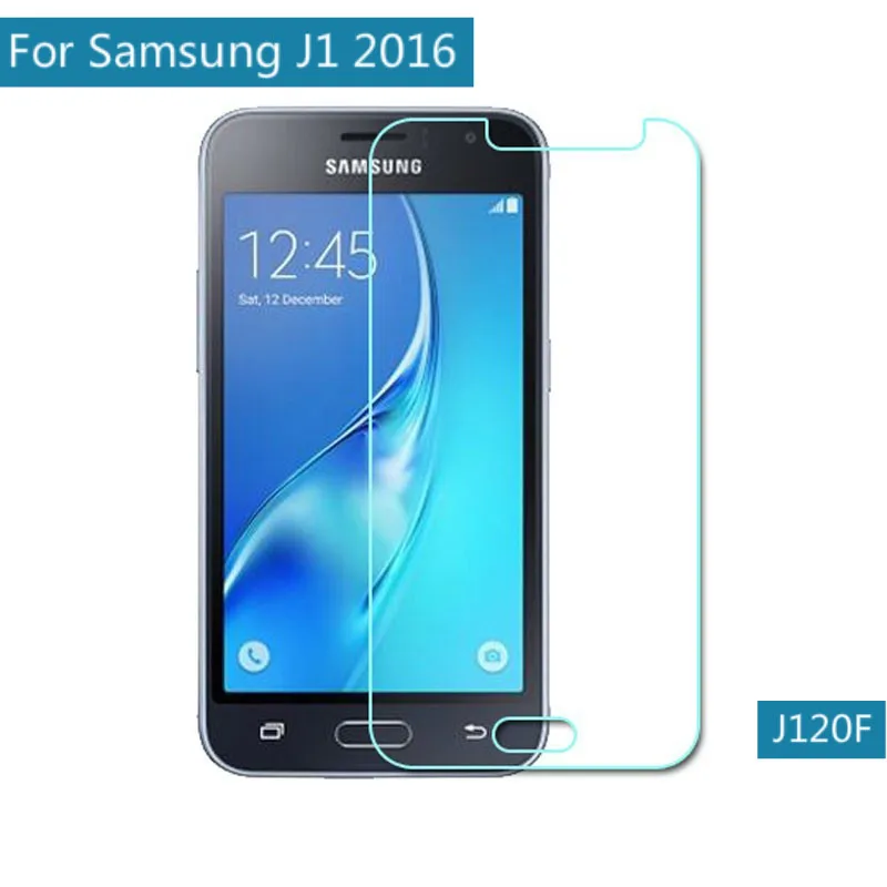 Для Samsung Galaxy J1 2016 J120F закаленное стекло 2.5D Arc Защита экрана для A H M T Премиум
