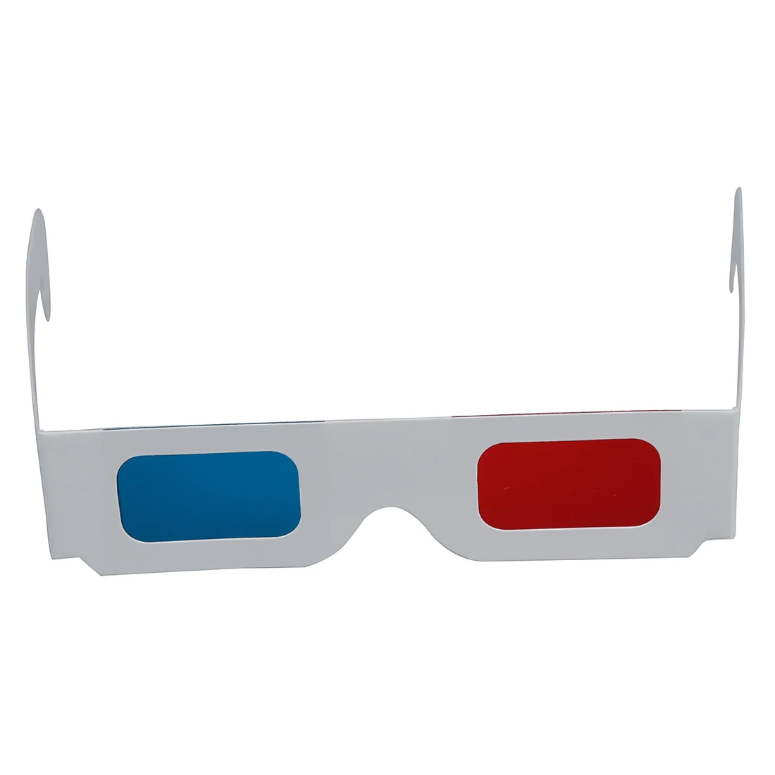 100 пар трехмерных 3D очков Anaglyph Красного/голубого (синего)|3D очки виртуальной