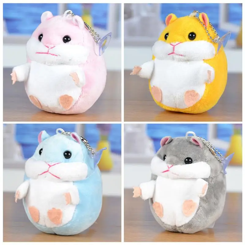 Милый мультфильм Плюшевый висячий орнамент маленький Kawaii хомяк животные игрушки