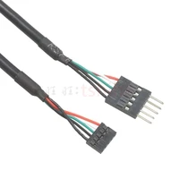 mini mhoterboard usb dupont cable 2 0mm distance 5pin female to 2 54mm 5pin male for industrial motherboard 30cm