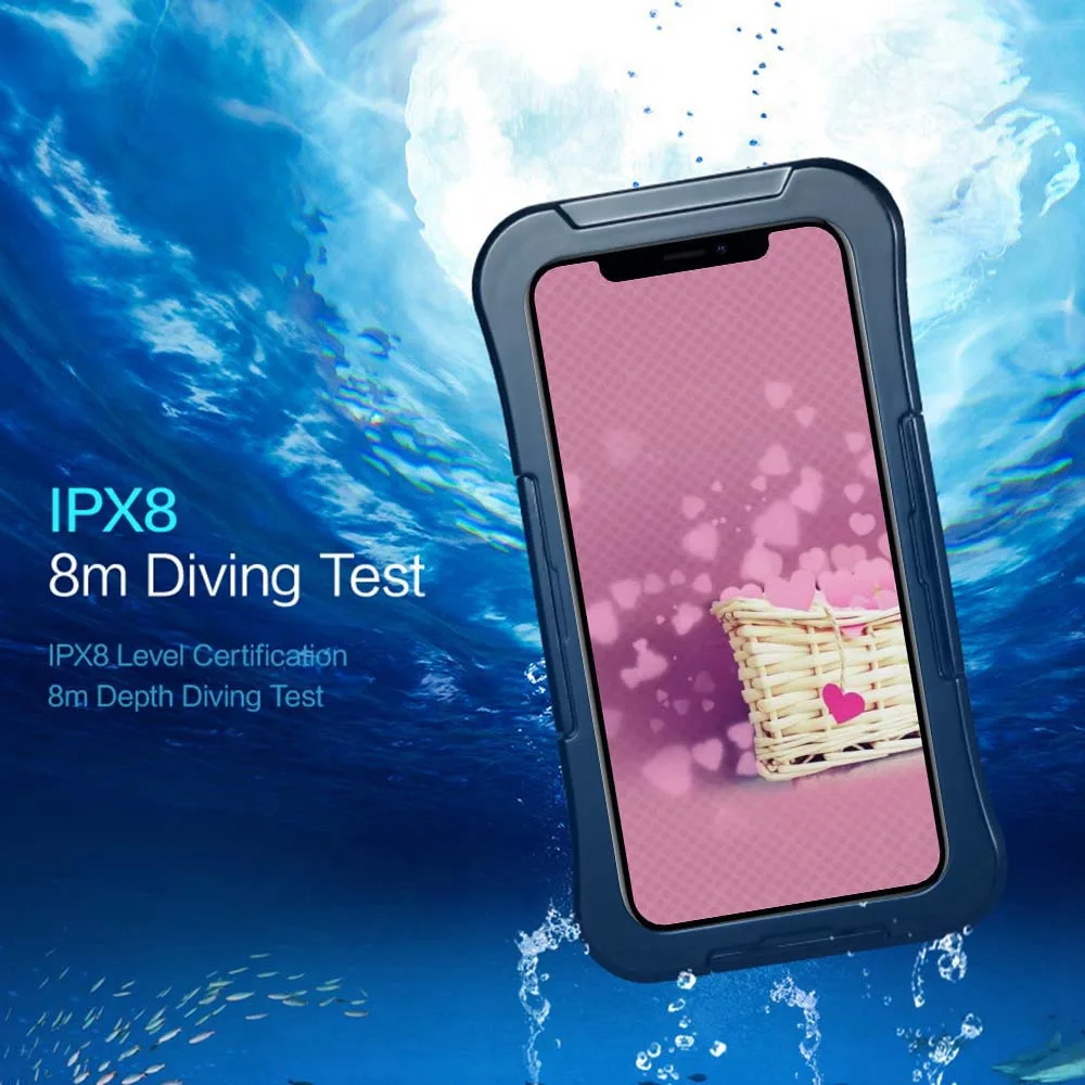 KISSCASE Waterproof Phone Case For iPHONE Xr XS MAX Cover underwater Pouch Bag Underwater | Мобильные телефоны и