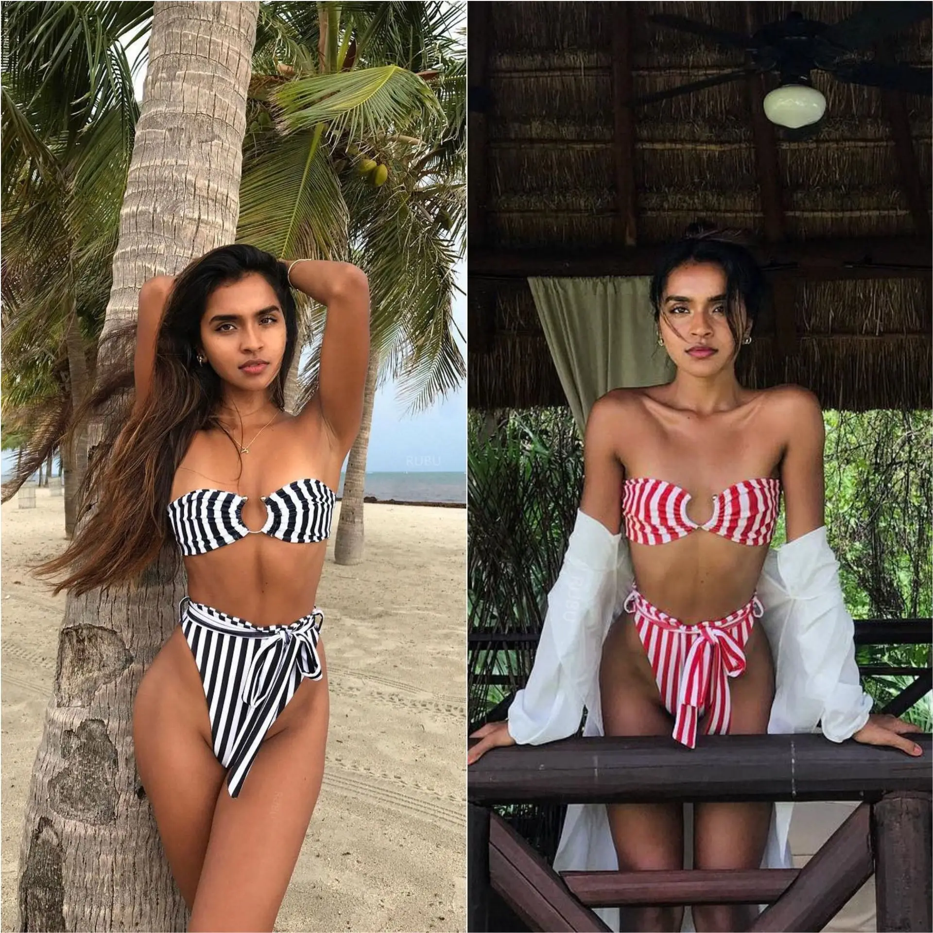 TolTolQ 2019 Stripe High Waist Blue Sexy Fashion Women Bodysuits Suits Beachwear Summer Sandywear Beach Playsuits | Женская одежда