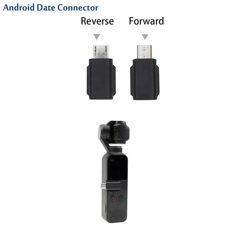 OSMO Карманный ручной разъем для передачи данных Android передний Обратный кабель
