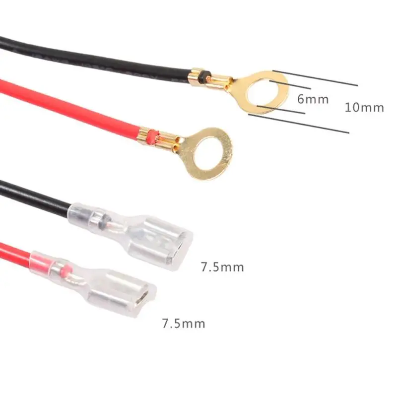 VODOOL 1 м/3 3 фута 18AWG 10А автомобильный прикуриватель установочный кабель двойной