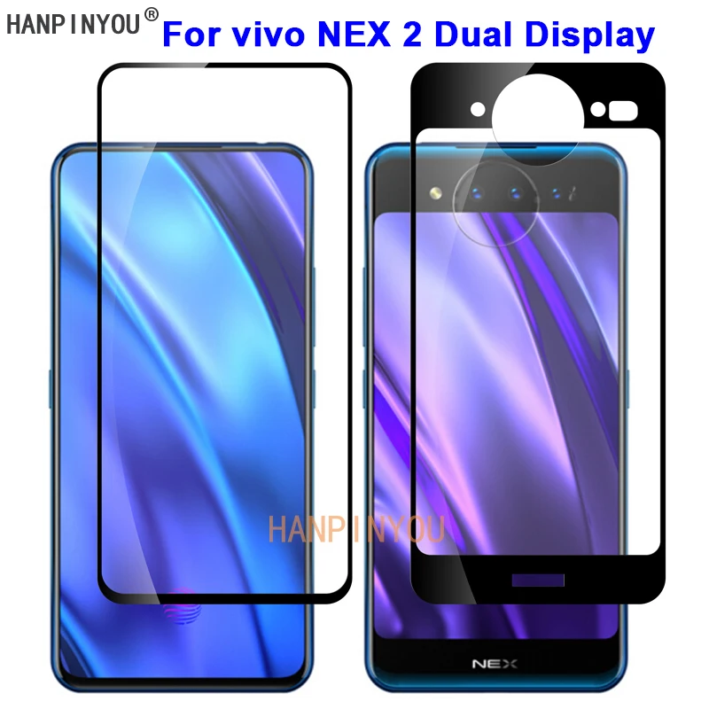 ДЛЯ vivo NEX 2 двойной дисплей 6 39 &quotтвердость 9H 2.5D полное покрытие закаленное