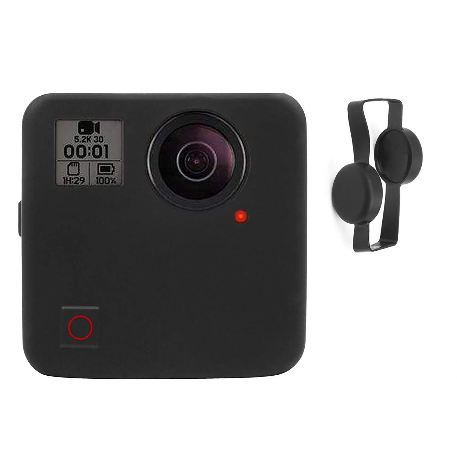 Силиконовый резиновый защитный чехол для GoPro Fusion 360 градусов | Электроника