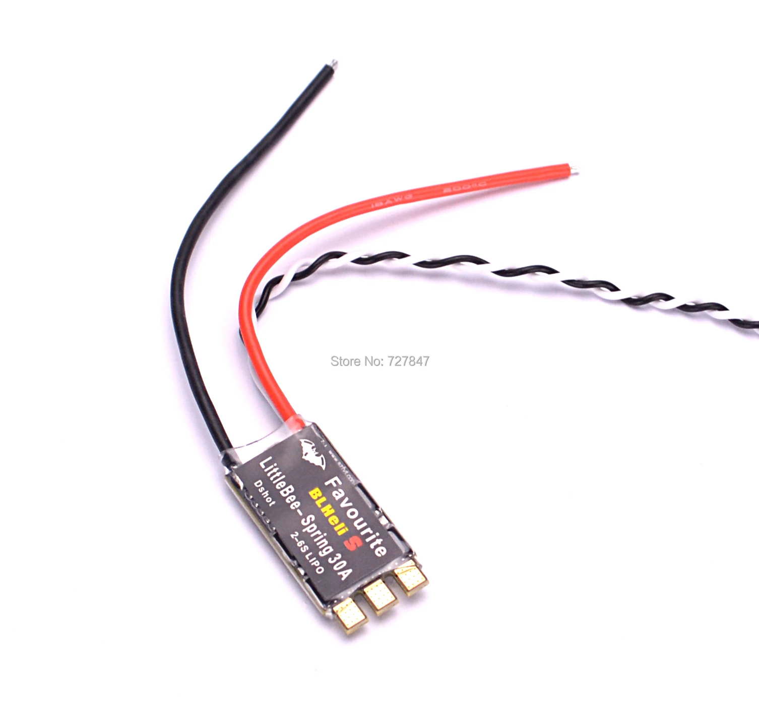 Пружина FVT Littlebee 30A BLHeli s ESC 2 6S поддерживает multishot DSHOT Oneshot42 OneShot125 для мультикоптера