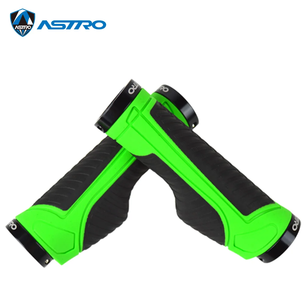 Astro Mtb ручки для руля велосипедный замок резиновая Противоударная рукоятка