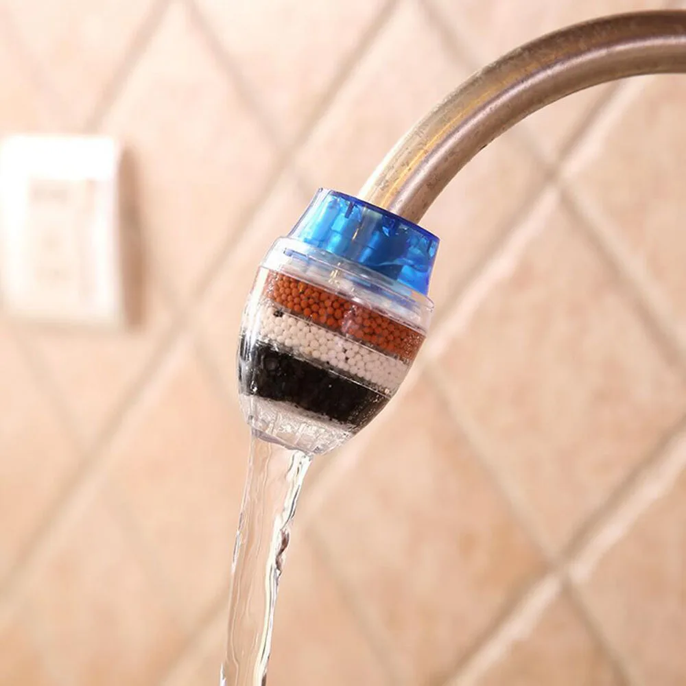 Carbon Kitchen Faucet Tap Water Clean Purifier Filter with Filtration Cartridge Home Accessories Random Color | Обустройство дома