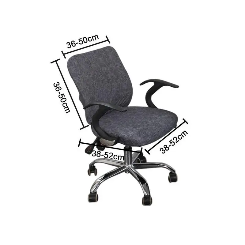 Офис Чехол на компьютерное кресло эластичный чехлов стрейч вращающийся стул с