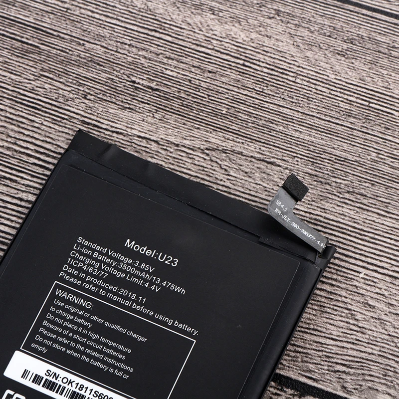 Ocolor для Oukitel U23 батарея 3500mAh Мобильный телефон замена аксессуар аккумуляторы с