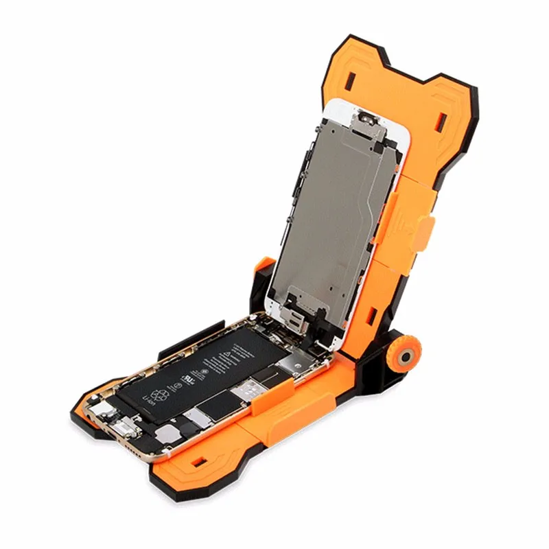 

Mobile Phone JM-Z13 120 Rotation Adjustable Fixed Screen Repair Holder for Teardown Work Fixture & PCB Holder Clamp