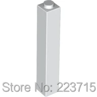* Кирпич 1X1X5 G866 20 шт Сделай Сам просветить блок кирпич часть № 2453 совместима с