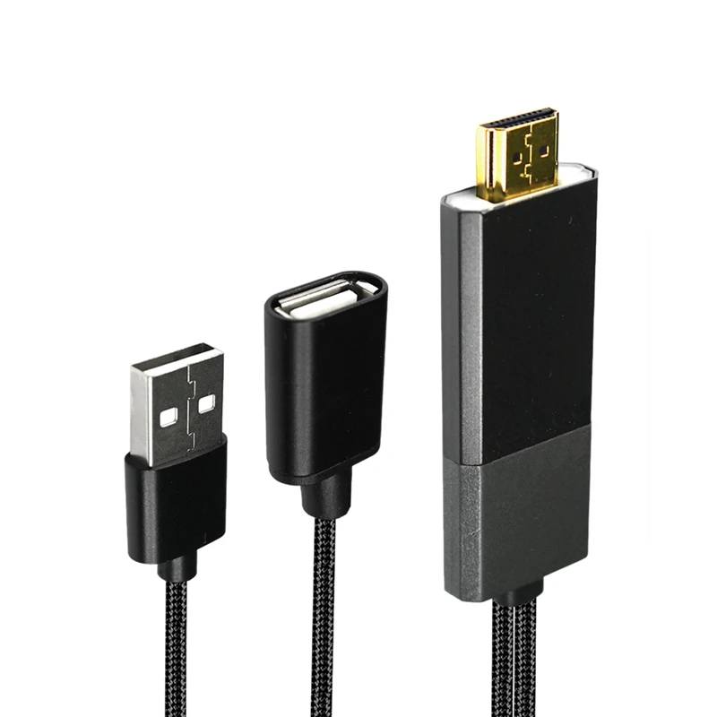 Hdmi кабель для Ios phone 8X7 6S Plus pad Tv Android к адаптеру Full Hd 1080P Usb конвертер Кабель Hdmi|Кабели