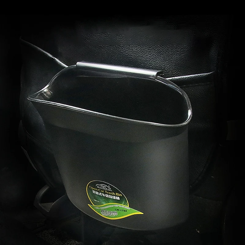 Car Trash Can Plastic Garbage Bin Absolutely Best Waste Rubbish Litter Container for Vehicle Office Study Room | Автомобили и