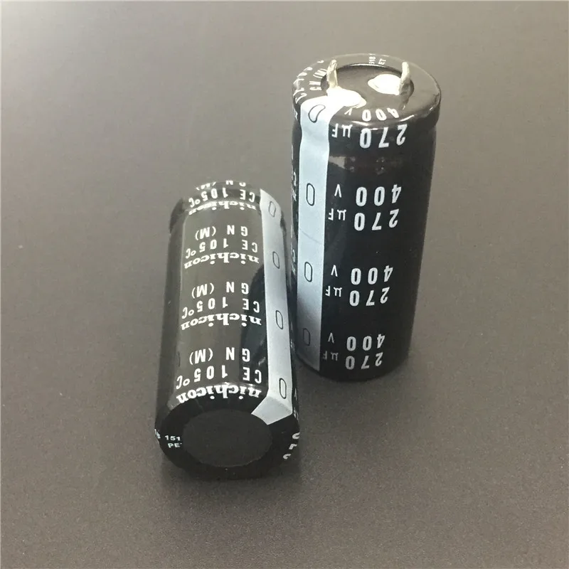 2 шт/10 шт 270 мкФ 400V NICHICON GN серии 22x50 мм Высокое качество 400V270uF оснастки PSU