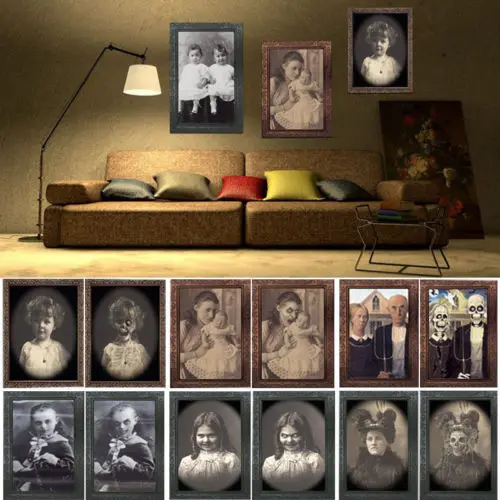 Страшный ужас Хэллоуин с привидениями 3d эффект картинки/фотографии в кадрах США