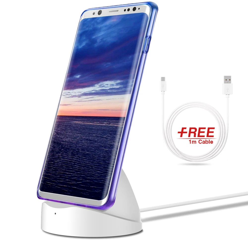Настольная зарядная док-станция держатель телефона для Xiaomi Oneplus Huawei мобильный