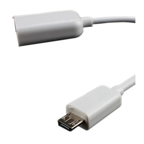 USB линии передачи данных OTG MICRO телефонные usb Кабель адаптер (белый)|Кабели HDMI| |