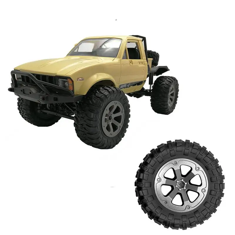 Резиновые шины RC для гоночных автомобилей на дорожное Колесо обода подходит WPL B-1
