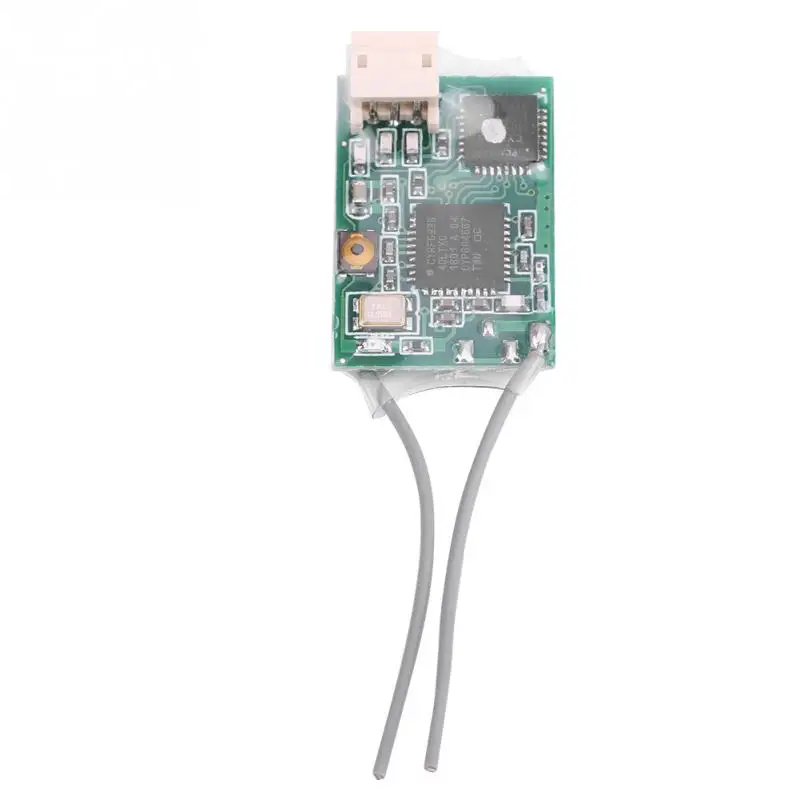 PCB спутниковый приемник Tramsmitter часть 2 4G ресивер с переключателем 30 мм RX антенной RC