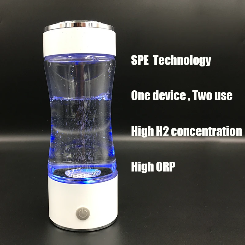 Генератор водородной воды SPE PEM антивозрастной перезаряжаемый от USB|Водяные